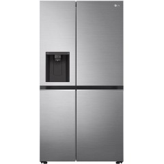 LG GSLV70PZTE Ψυγείο Ντουλάπα 635lt NoFrost Υ179xΠ91.3xΒ73.5εκ. Inox